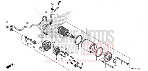 STARTER MOTOR CBR500RAK de 2019